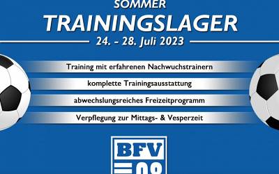 Sommer-Trainingslager beim BFV 08